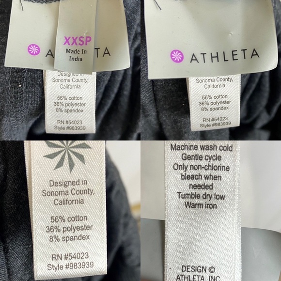 Athleta Mix And Mingle Skirt GRAY Size XXSP - Picture 8 of 8